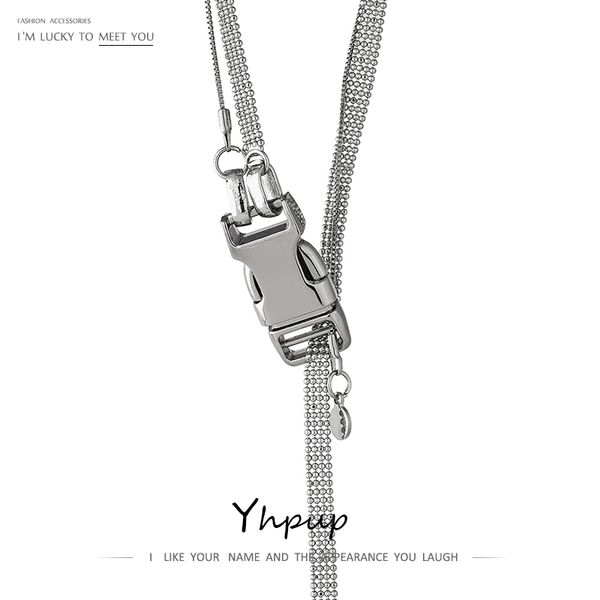 yhpup statement exaggerated metal chain necklace creative jewelry for women punk charm necklace accessories party gift 2020, Silver
yhpup statement exaggerated metal chain necklace creative jewelry for women punk charm necklace accessories party gift 2020, Silver