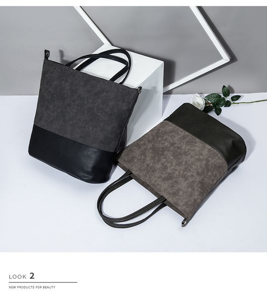new messenger bag european and american women's bag fashion large-capacity portable tote bag factory direct sales four seasons universa
new messenger bag european and american women's bag fashion large-capacity portable tote bag factory direct sales four seasons universa