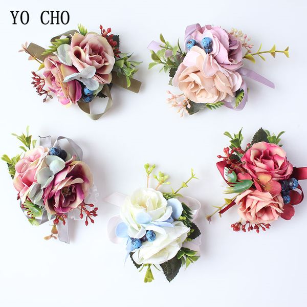 yo cho wedding rose flower groom boutonniere brooch bridal wrist corsages diy silk hand flowers blue berries baby's breath white
yo cho wedding rose flower groom boutonniere brooch bridal wrist corsages diy silk hand flowers blue berries baby's breath white