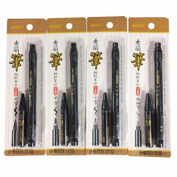 1 piece caligraphy pen thick medium ultra-fine felt brush pens calligraphy black ink repeated filling lettering pen stationery
1 piece caligraphy pen thick medium ultra-fine felt brush pens calligraphy black ink repeated filling lettering pen stationery