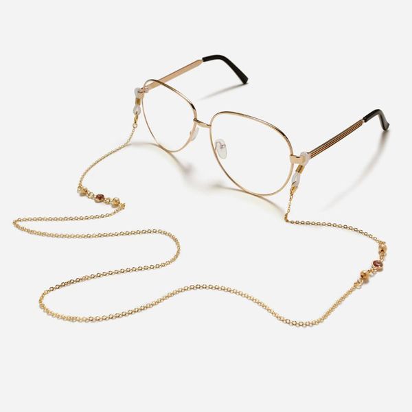 1pc fashion 2020 womens gold color eyeglass chains sunglasses necklace beaded glasses chain eyewears cord holder neck strap rope, Silver
1pc fashion 2020 womens gold color eyeglass chains sunglasses necklace beaded glasses chain eyewears cord holder neck strap rope, Silver