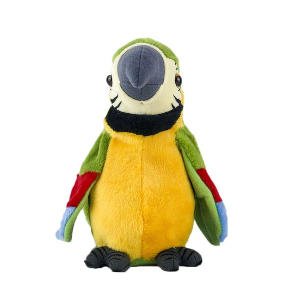 Electric Parrot Toy Cute Talking Recording Plush Early Educational Supplies Parrot for Children Kids (Green)
Electric Parrot Toy Cute Talking Recording Plush Early Educational Supplies Parrot for Children Kids (Green)