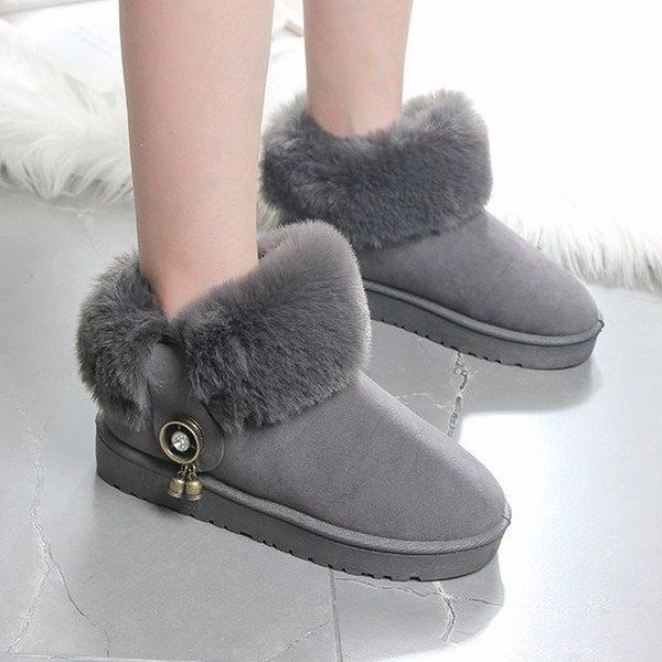women boots ankle boots for womens platform female girl fur furry snow winter shoes fashion women shoes c12-70, Black
women boots ankle boots for womens platform female girl fur furry snow winter shoes fashion women shoes c12-70, Black