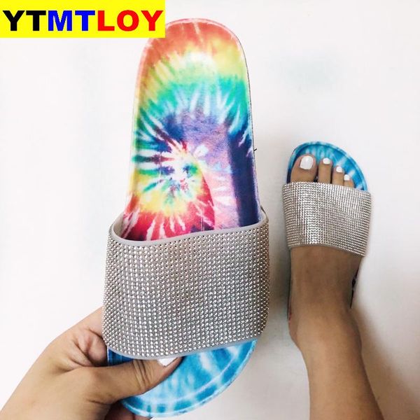 sequins crystal rainbow colors summer sandals shoes women bow slipper indoor outdoor flip-flops beach female slippers print, Black
sequins crystal rainbow colors summer sandals shoes women bow slipper indoor outdoor flip-flops beach female slippers print, Black