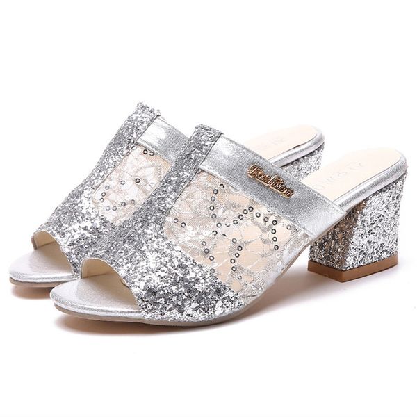 2019 summer woman sandals gold open toe sandal lace dress shoes womens high heels sandals square heeled pumps ladies shoes, Black
2019 summer woman sandals gold open toe sandal lace dress shoes womens high heels sandals square heeled pumps ladies shoes, Black