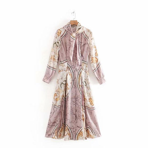 new women vintage court totem print casual slim pocket dress long sleeve pleated decoration vestidos chic buttons dresses ds3077, Black;gray
new women vintage court totem print casual slim pocket dress long sleeve pleated decoration vestidos chic buttons dresses ds3077, Black;gray