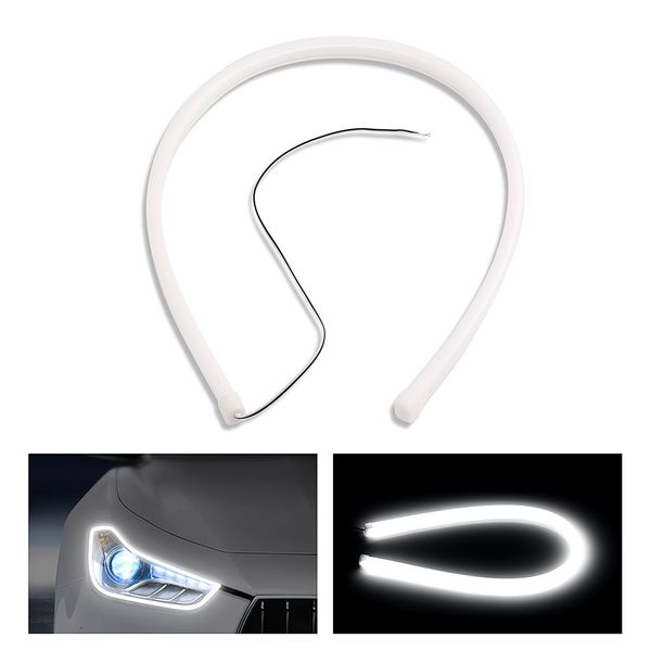 1 piece 60cm white led car drl tube strip flexible daytime running lights turn signal angel eyes car styling fog light 12v
1 piece 60cm white led car drl tube strip flexible daytime running lights turn signal angel eyes car styling fog light 12v