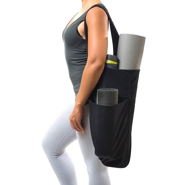 multifunctional yoga mat backpack waterproof tote sling carrier with large side pocket & zipper pocket
multifunctional yoga mat backpack waterproof tote sling carrier with large side pocket & zipper pocket