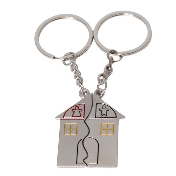 Woman Man Casual Lovers Keychain Warm House Type Couple Key Chain House Key Ring Valentine's Day Gift
Woman Man Casual Lovers Keychain Warm House Type Couple Key Chain House Key Ring Valentine's Day Gift
