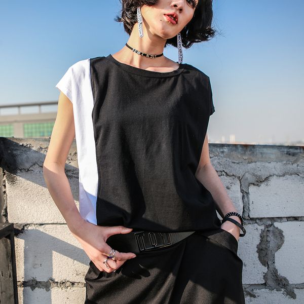 womens plus size t-shirts short sleeve pullover patchwork vintage o neck casual female fashion tees summer, White
womens plus size t-shirts short sleeve pullover patchwork vintage o neck casual female fashion tees summer, White