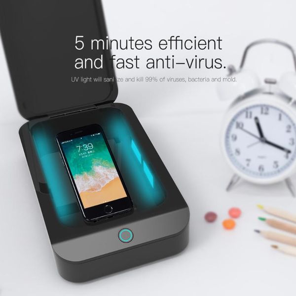 portable uv sterilizer cabinet phone disinfectant uv cleaner mobile ultraviolet disinfection lamp mini sterilization box
portable uv sterilizer cabinet phone disinfectant uv cleaner mobile ultraviolet disinfection lamp mini sterilization box