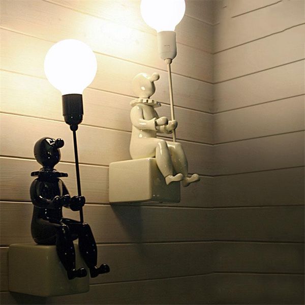 creative resin wall lamp loft style resin cartoon wall lights children for children room living room home decorat lighting
creative resin wall lamp loft style resin cartoon wall lights children for children room living room home decorat lighting