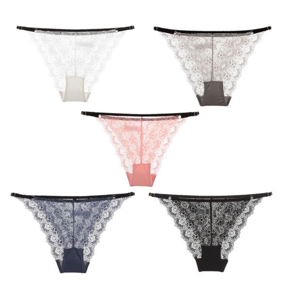 lace panties for women hollow underpants womens perspective panties adjustable thin belt underpants designer underwear, Black;pink
lace panties for women hollow underpants womens perspective panties adjustable thin belt underpants designer underwear, Black;pink