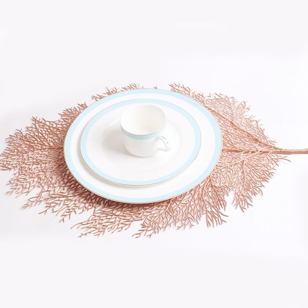 simulation coral leaf pvc waterproof insulation pad for home table decoration hyd88
simulation coral leaf pvc waterproof insulation pad for home table decoration hyd88