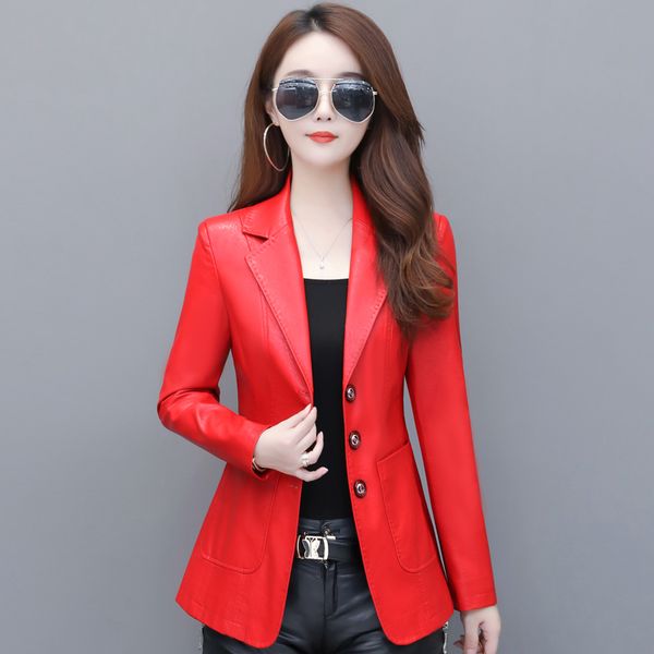 2020 spring autumn real leather coat womens plus size jackets casual slim fashion short sheep leather women jacket female, Black
2020 spring autumn real leather coat womens plus size jackets casual slim fashion short sheep leather women jacket female, Black