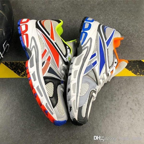 Дизайнер VETEMENTS x Spike Runner 200 мужские женские кроссовки синий оранжевый многоцветный спортивные кроссовки тренеры Athletic des Chaussures 
Дизайнер VETEMENTS x Spike Runner 200 мужские женские кроссовки синий оранжевый многоцветный спортивные кроссовки тренеры Athletic des Chaussures