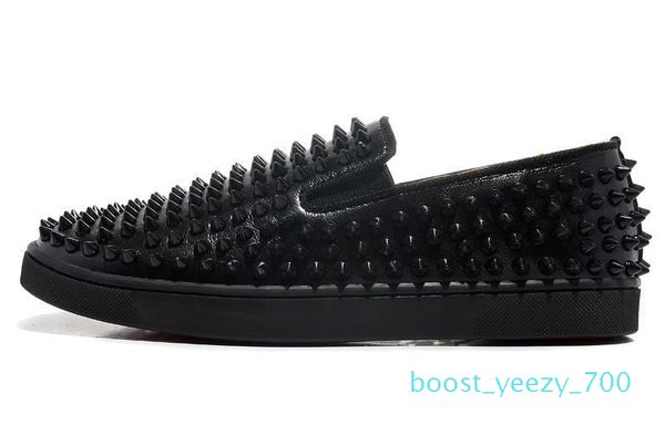 luxury designer brand red bottoms men women studded spikes flats shoes wedding party lovers genuine leather casual sneakers b70, Black
luxury designer brand red bottoms men women studded spikes flats shoes wedding party lovers genuine leather casual sneakers b70, Black