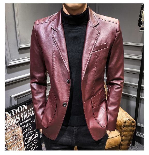 new arrival mens fashion locomotive slim leather jacket male streetwear mens designer autumn jackets cool clothing, Black;brown
new arrival mens fashion locomotive slim leather jacket male streetwear mens designer autumn jackets cool clothing, Black;brown