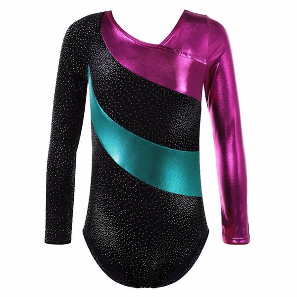 children girls ballet spring long sleeves dance leotards ballet tutu gymnastics leotards professional dancewear, Black;red
children girls ballet spring long sleeves dance leotards ballet tutu gymnastics leotards professional dancewear, Black;red