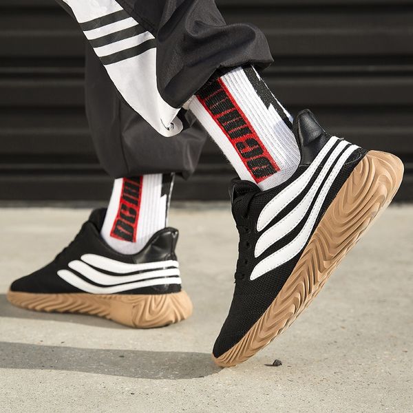 Tenis Masculino Adulto Simple Retro Breathable Vulcanized Shoes for Men Anti-Skid Soft Sole Sneakers Ultra-light Male Footwear #36527
Tenis Masculino Adulto Simple Retro Breathable Vulcanized Shoes for Men Anti-Skid Soft Sole Sneakers Ultra-light Male Footwear #36527