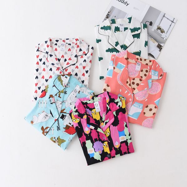 100% cotton pajamas set women pyjama warm homewear long shirt pants big size sleepwear 2020 fashion clothes, Black;red
100% cotton pajamas set women pyjama warm homewear long shirt pants big size sleepwear 2020 fashion clothes, Black;red