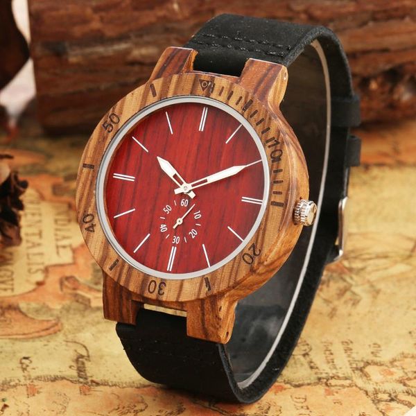 red dial wood watch men leather band wooded watches male simple luminous pointers dial wristwatch custom reloj para hombre, Slivery;brown
red dial wood watch men leather band wooded watches male simple luminous pointers dial wristwatch custom reloj para hombre, Slivery;brown