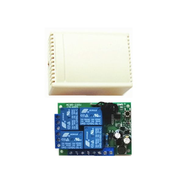 2 pieces of 1527 learning code remote control. ac 85v~250v 220v 4 rf channel receiver
2 pieces of 1527 learning code remote control. ac 85v~250v 220v 4 rf channel receiver