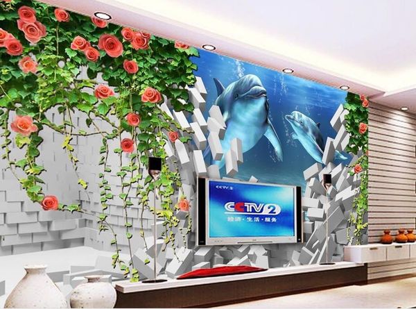 пользовательские 3d обои silk ткань водонепроницаемые холст фрески настенные paintingoriginal розы дельфина mural обои
пользовательские 3d обои silk ткань водонепроницаемые холст фрески настенные paintingoriginal розы дельфина mural обои