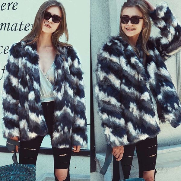 plus size autumn winter striped faux fur coat women long sleeve fake fur coat slim fit artificial outwear chaqueta mujer 3xl, Black
plus size autumn winter striped faux fur coat women long sleeve fake fur coat slim fit artificial outwear chaqueta mujer 3xl, Black