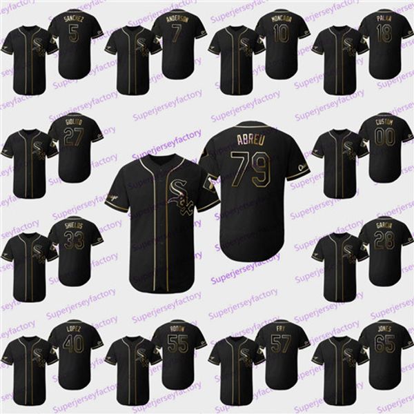 2019 Golden Edition 74 Eloy Jimenez Jose Abreu Yoan Moncada Tim Anderson Matt Davidson Yolmer Sanchez Todd Frazier White Sox baseballJersey
2019 Golden Edition 74 Eloy Jimenez Jose Abreu Yoan Moncada Tim Anderson Matt Davidson Yolmer Sanchez Todd Frazier White Sox baseballJersey