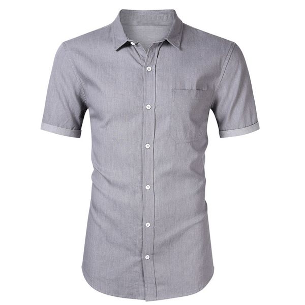 mens short sleeve denim shirt casual lapel neck slim fit solid color male shirt designer apparel, White;black
mens short sleeve denim shirt casual lapel neck slim fit solid color male shirt designer apparel, White;black