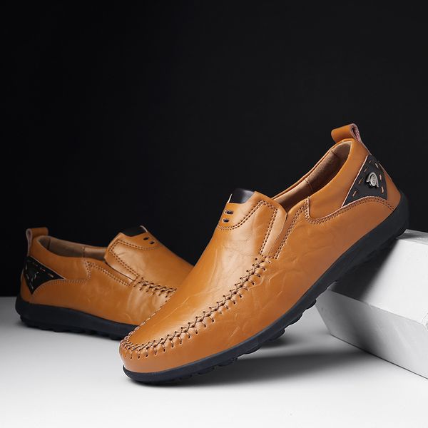 cimim brand big size men casual leather shoes outdoor fashion office flat lazy driving shoes new luxury comfortable men loafers, Black
cimim brand big size men casual leather shoes outdoor fashion office flat lazy driving shoes new luxury comfortable men loafers, Black