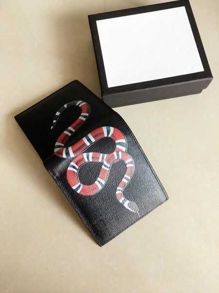 fashion brand tiger and snake designer for men real leather wallets small purses card holder with box, Red;black
fashion brand tiger and snake designer for men real leather wallets small purses card holder with box, Red;black