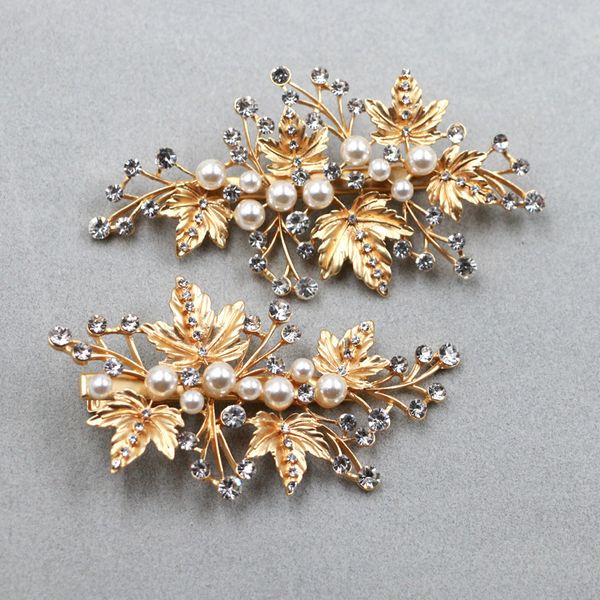 2 pcs sets fashion headpiece for girls gold bridal hair accessories leaves wedding hair jewelry hair clip for women, Golden;white
2 pcs sets fashion headpiece for girls gold bridal hair accessories leaves wedding hair jewelry hair clip for women, Golden;white