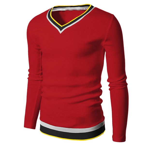 men's sweater fashion autumn winter warm silm cotton casual patchwork long sleeve blouse mens shirt sweater, White;black
men's sweater fashion autumn winter warm silm cotton casual patchwork long sleeve blouse mens shirt sweater, White;black
