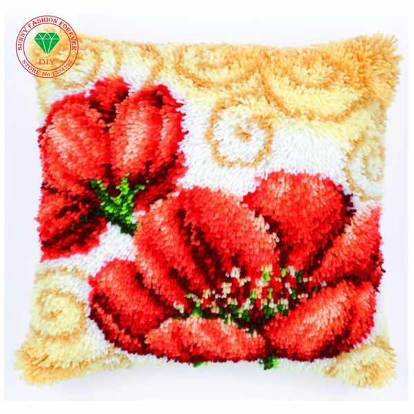 diy pillowcase flowers latch hook kits cross stitch thread embroidery kits carpet embroidery cushion embroidered carpet mats
diy pillowcase flowers latch hook kits cross stitch thread embroidery kits carpet embroidery cushion embroidered carpet mats