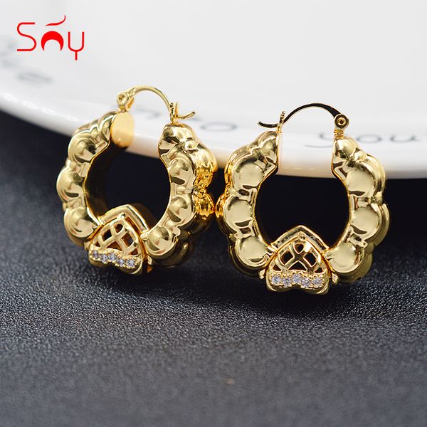sunny jewelry fashion jewelry 2020 new design hoop earrings for women zircon exquisite flower earrings, Golden;silver
sunny jewelry fashion jewelry 2020 new design hoop earrings for women zircon exquisite flower earrings, Golden;silver