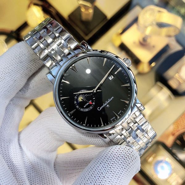 men watches automatic movement 40*12mm 316l steel band day and night watches watch male clock men party gift waterproof, Slivery;brown
men watches automatic movement 40*12mm 316l steel band day and night watches watch male clock men party gift waterproof, Slivery;brown