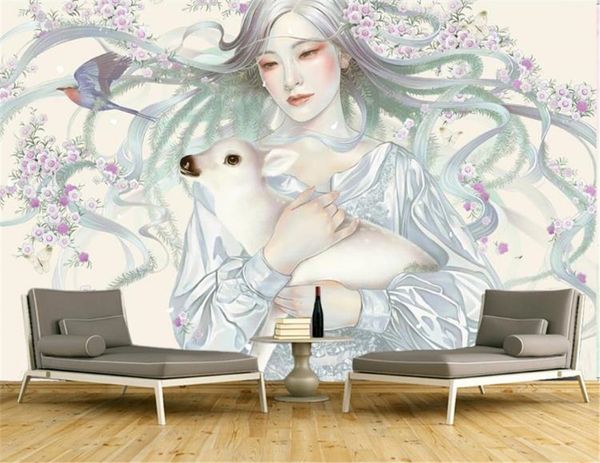 3d bedroom wallpaper fashion nordic hand painted deer indoor tv background wall decoration mural wall paper
3d bedroom wallpaper fashion nordic hand painted deer indoor tv background wall decoration mural wall paper