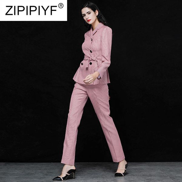 fashion women sets office lady long sleeve plaid blouse bodycon pencil long pants female elegant workwear two pieces suits k694, White
fashion women sets office lady long sleeve plaid blouse bodycon pencil long pants female elegant workwear two pieces suits k694, White