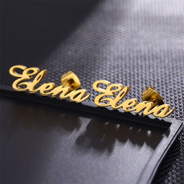 stainless steel custom name stud earrings personalized nameplate handmade jewelry for women girls custom earrings jewelry, Golden;silver
stainless steel custom name stud earrings personalized nameplate handmade jewelry for women girls custom earrings jewelry, Golden;silver
