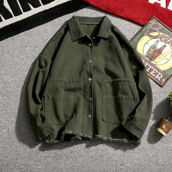 2019 autumn new style men fashion japanese-style solid color fur trim loose-fit jacket youth casual fold-down collar jacket, Black;brown
2019 autumn new style men fashion japanese-style solid color fur trim loose-fit jacket youth casual fold-down collar jacket, Black;brown