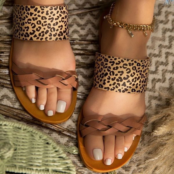 summer flat slippers women beach sandals leopard open toe ladies shoes 2020 roman flip flops female slides zapatos de mujer, Black
summer flat slippers women beach sandals leopard open toe ladies shoes 2020 roman flip flops female slides zapatos de mujer, Black