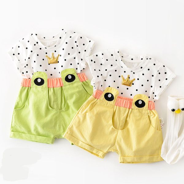 summer of 2020 baby sets cartoon frog diapers small shorts and t shirt outer wear, White
summer of 2020 baby sets cartoon frog diapers small shorts and t shirt outer wear, White