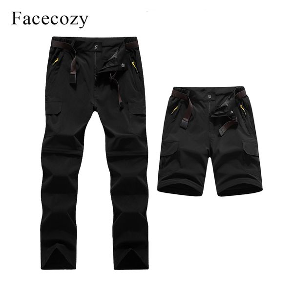 facecozy 2019 men's summer convertible quick dry hiking pants male outdoor sport cargo trousers trekking fishing climbing shorts, Black;green
facecozy 2019 men's summer convertible quick dry hiking pants male outdoor sport cargo trousers trekking fishing climbing shorts, Black;green