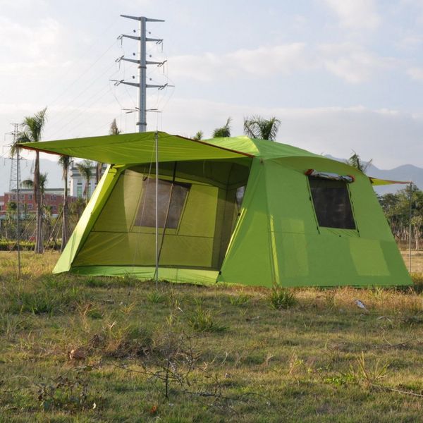 alltel ultralarge double layer super strong waterproof windproof 5-8 person use camping family tent large gazebo
alltel ultralarge double layer super strong waterproof windproof 5-8 person use camping family tent large gazebo