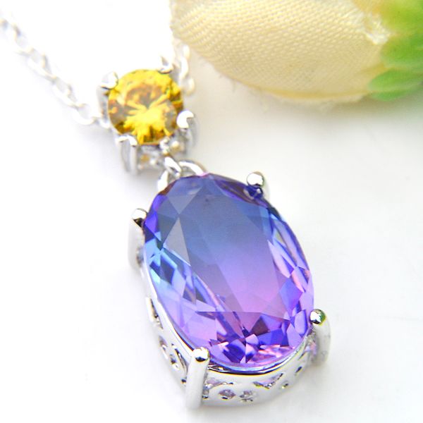 luckyshine ellipse watermelon tourmaline pendants silver women's zircon necklace pendants gift jewelty shpping
luckyshine ellipse watermelon tourmaline pendants silver women's zircon necklace pendants gift jewelty shpping