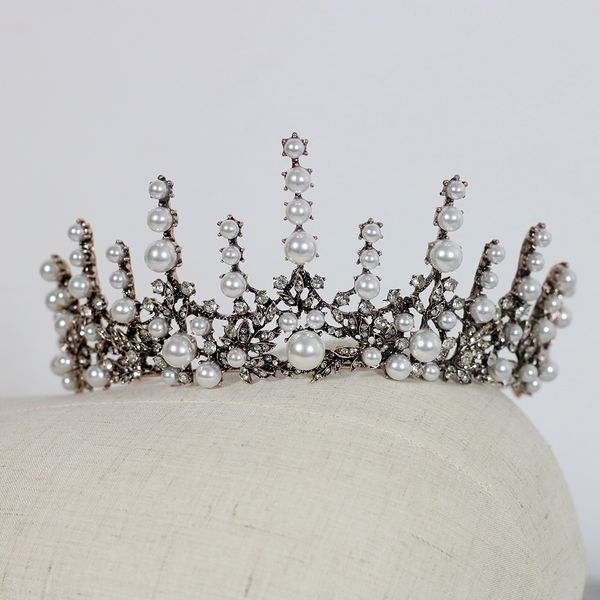 new tiara nupcial corona moda perla reina boda corona tiara joyerÃa de la boda accesorios wedding accessories, Silver
new tiara nupcial corona moda perla reina boda corona tiara joyerÃa de la boda accesorios wedding accessories, Silver