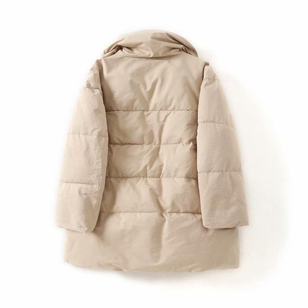 cotton female 2018 new long paragraph loose wild bf student winter small cotton padded bread service tide, Black
cotton female 2018 new long paragraph loose wild bf student winter small cotton padded bread service tide, Black