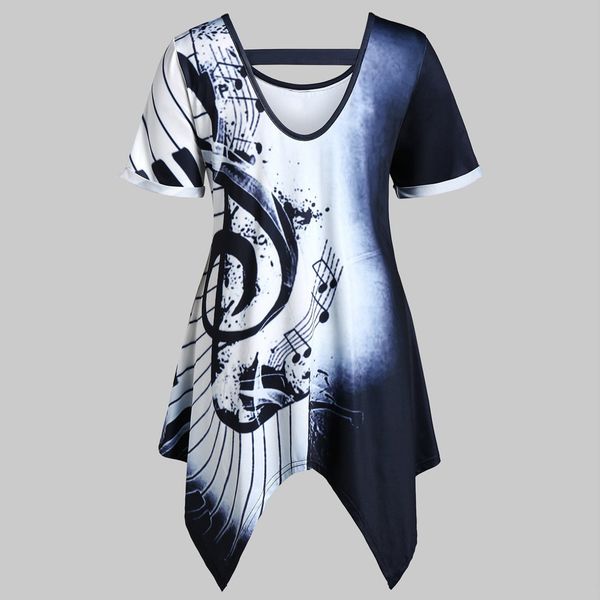 womens and blouses summer for office embellished asymmetrical musical notes korean style kimono blouse ladies shirts, White
womens and blouses summer for office embellished asymmetrical musical notes korean style kimono blouse ladies shirts, White